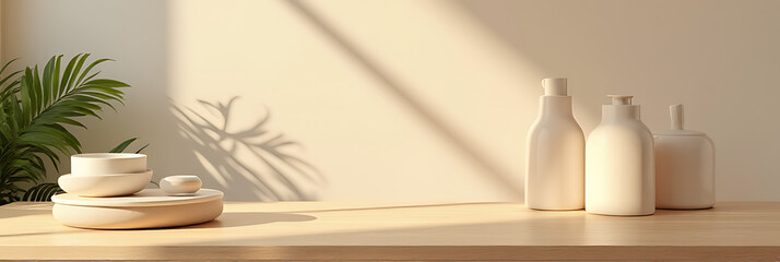 Minimalist wood table top serves as a versatile background for product display and visual layouts in design montages._00002_