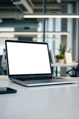 laptop on table in cafe