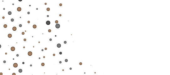 Shimmering Bliss: Mesmeric 3D Illustration Depicting Glistening gold Confetti