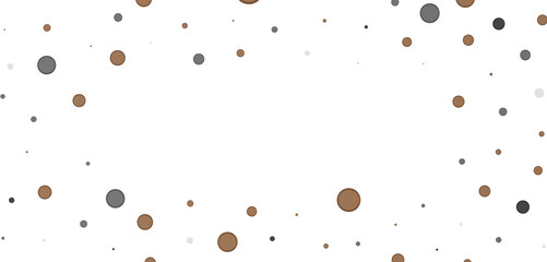 Multicolored paper confetti on transparent background. Realistic confetti flying. Colorful scattered items to holiday decorations.