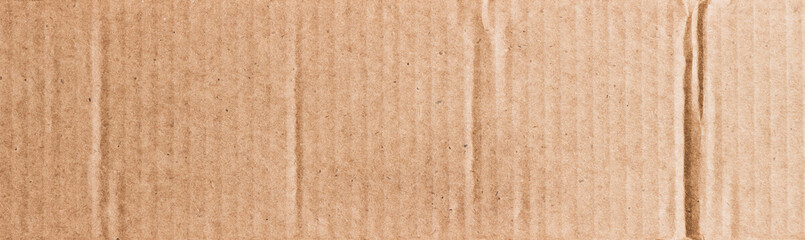A fragment of a cardboard packing box