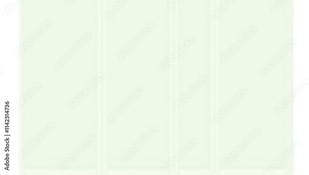 Poster a simple placemat features an isolated gingham pattern in soft pastel greens against a clean white b