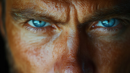 Realistic Photograph Close-Up Persons Face