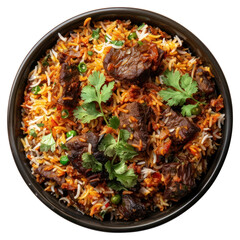 PNG Biryani dish food meal.