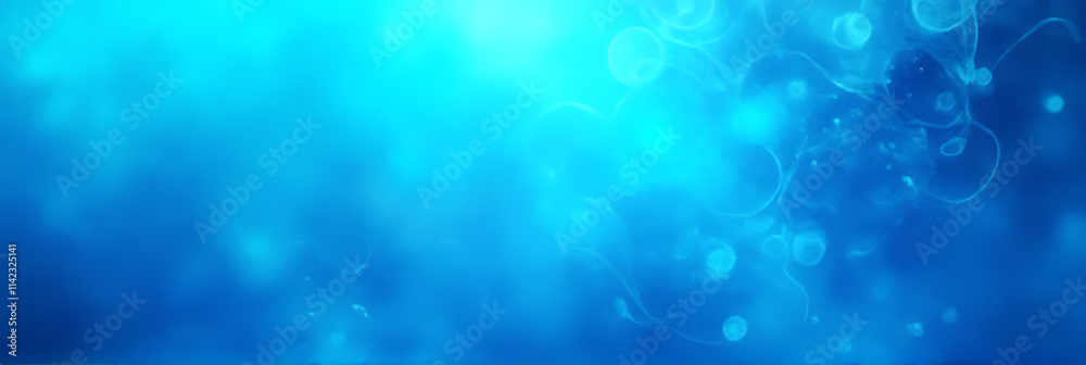 Aufkleber a blue abstract background with swirling shapes adds a creative touch to various visual displays and
