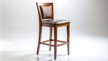 Bar Chair on a White Background