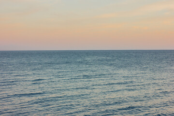 Fototapeta premium sunset over the sea