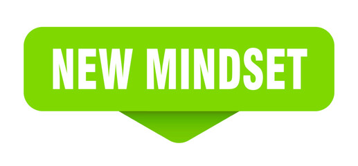 NEW MINDSET button, banner