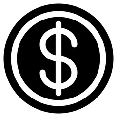 Money icon element for design
