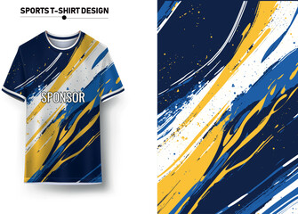 Sports jersey and background Design