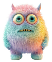 PNG Monster illustration colorful creature.