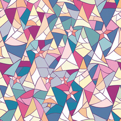 seamless geometric pattern Christmas Day