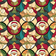 Christmas seamless pattern