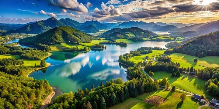 Aerial View Chat Background, Drone Photography, Scenic Chat Wallpaper,  Skyline Conversation Background,  Nature Chat Image, Birds Eye View Chat