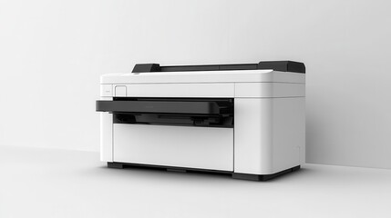Modern High-Quality White Printer Design