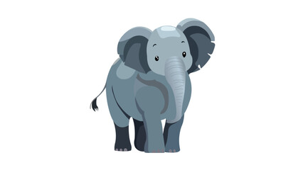 Ilustration of an Cartoon Elephant.