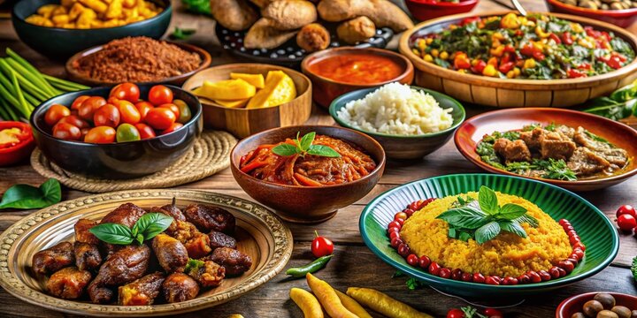 Animated African Food: Celebrating Heritage Through Delicious Dishes - International Day of People of African Descent