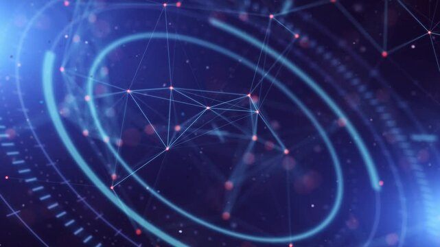 Science and technology background concept