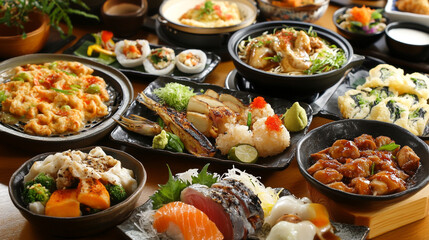 "Exquisite Dining Experience at a Fine Restaurant"