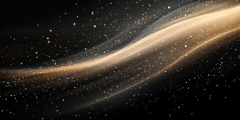 Black beige brown grainy gradient background dark noise texture abstract banner header poster design, Generative AI