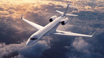 Fototapeta premium Aircraft Leasing: Leasing firms provide flexible solutions, facilitating airline expansion and modernization.