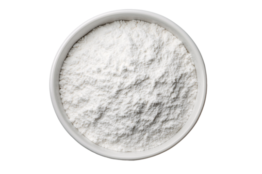 a bowl of white powder