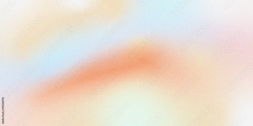 Poster Abstract background vector with simple pastel gradient color. Retro Vintage grainy Gradient Noise Texture Background blue and orange, pink Modern Screen Design for Mobile App, Vector Illustration.	
