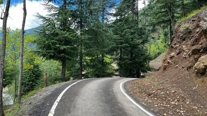 Kashmir Mountains, Valleys, and Countryside Charm Across Spring Landscapes in Asia and Europe