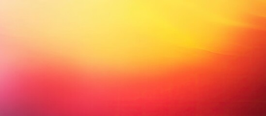 Naklejka premium Warm Sunset Hues: A Vibrant Gradient of Yellow, Orange, and Red