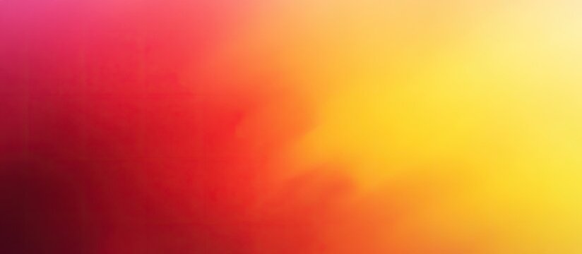 Abstract Red and Yellow Gradient Background