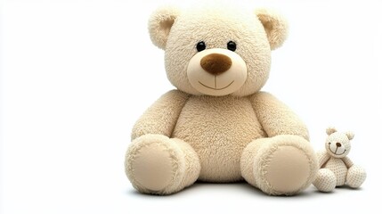 Obraz premium Soft and Cuddly Teddy Bear Toy Bringing Joy and Comfort to Children and Families