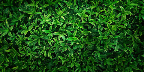 green leaves background