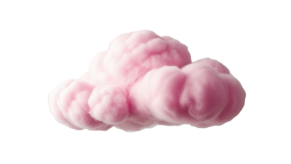 pink rose petals isolated, A beautiful pink cloud white background