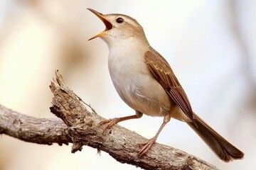 Espaola Mockingbird in Tree