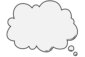 cloud talk bubble png	