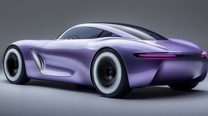 3d side view car model