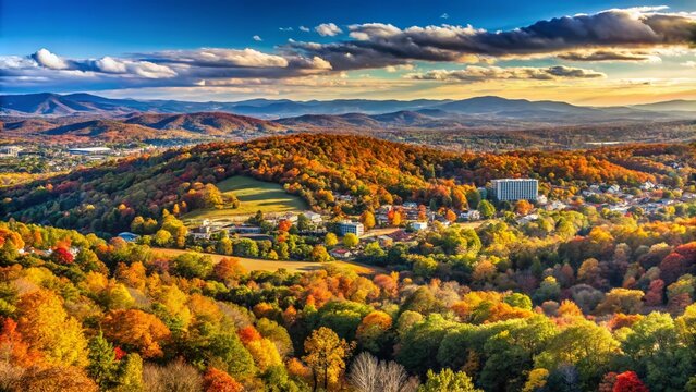 Charlottesville Skyline Drive Panoramic Photography: Stunning Virginia Views