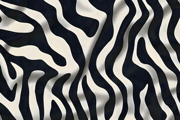 Zebra skin pattern. Stylish wild animal print background for fabric, textile, paper, design, banner, wallpaper