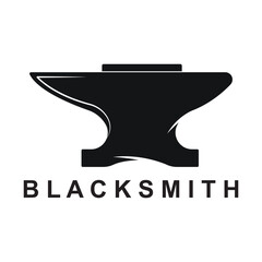 Anvil for Blacksmith Illustration Symbol Vector Logo