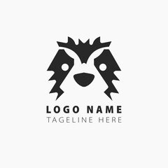 vector simple and elegant black for logo design