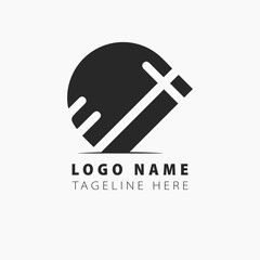 vector simple and elegant black for logo design