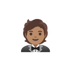 Person in Tuxedo Emoji  
