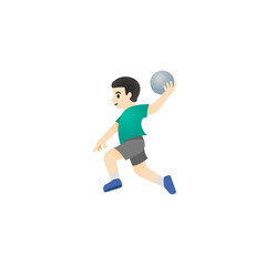 Person Playing Handball Emoji  
