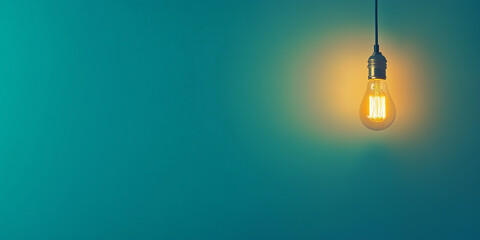 light bulb hanging on a rope