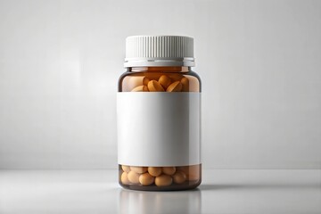 bottle with pills
