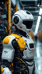 Technology Science Cyborg Robotic Artificial Intelligent Concept Creation Structure