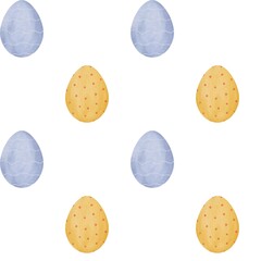 Easter eggs pattern, eggs pattern, watercolor eggs pattern, easter pattern, seamless pattern, easter design, kitchen, kids, wallpaper, easter holiday