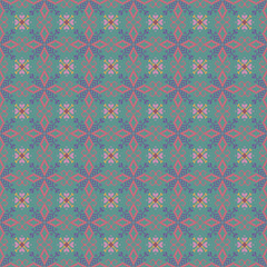 Beautiful seamless pattern design by geometric 