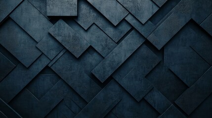 Dark abstract geometrical layered background with modern design elements