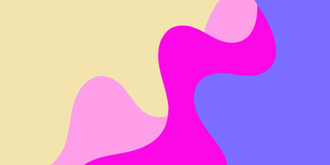 Abstract background of colorful liquid waves